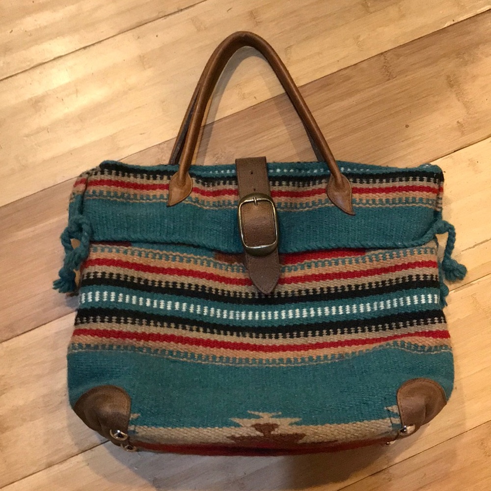 McFadin two bar west blanket bag